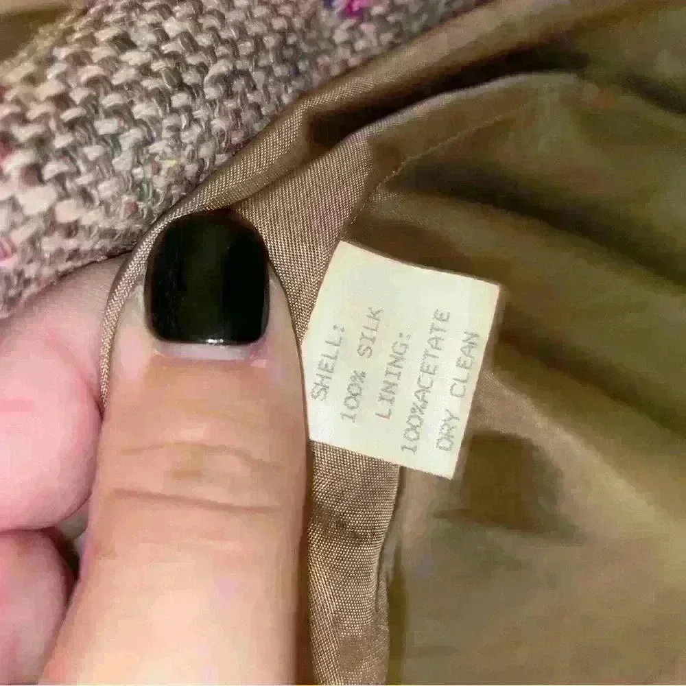 Camden Classics Vintage silk‎ blazer size 14